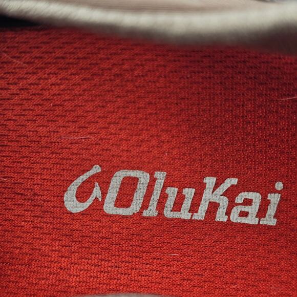 Olukai Nohea Pae Mens 8.5 Brown Mesh Slip-On Comfort Shoe Athleisure Resortwear - Picture 5 of 6